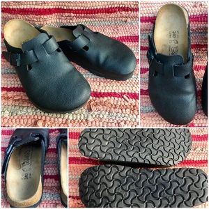 birkenstock vegan boston clog